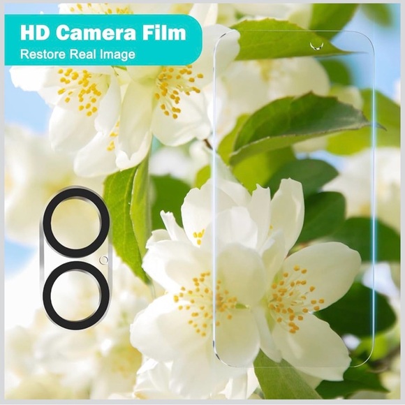 2 iPhone 16 Privacy Screen & Lens Protectors - Picture 5 of 8